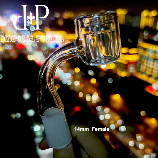 14mm Thermal Quartz Banger With Stainless Steel Spillikin and Terp Pearls Kit - Image 14